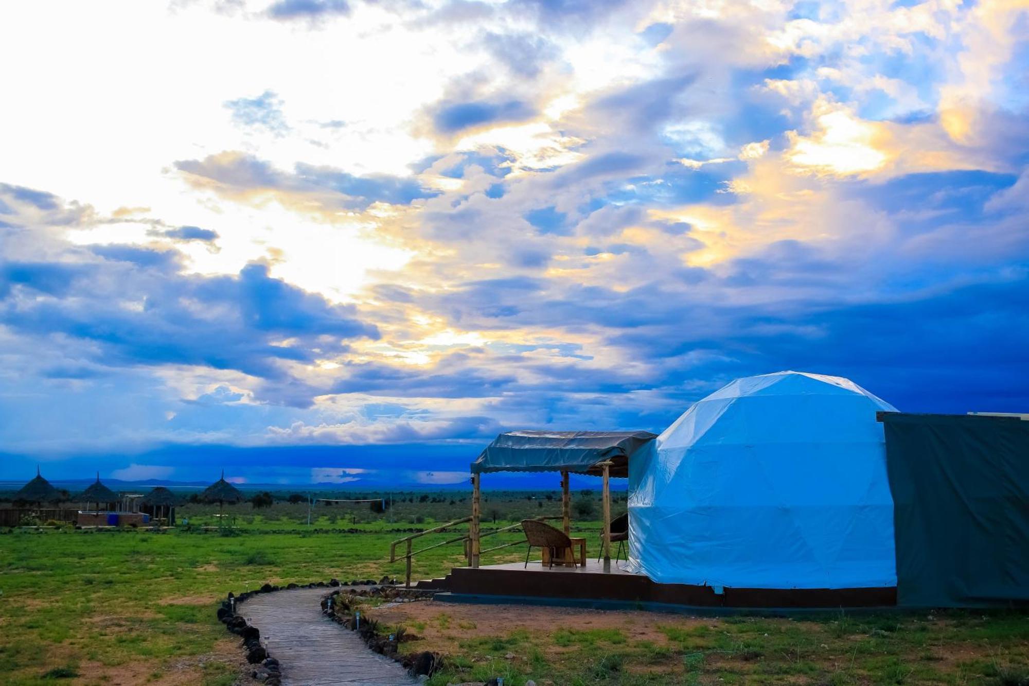 Hotel Little Amanya Camp à Amboseli Extérieur photo